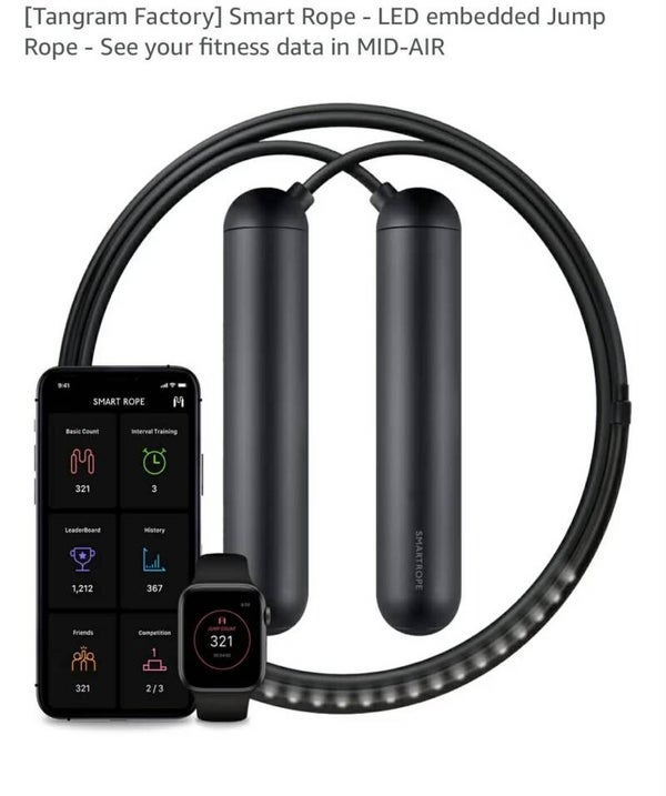 Smart rope - LED embedded jump robe