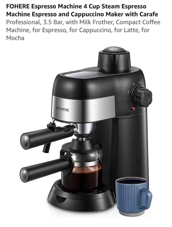 Fohere steam espresso Machine