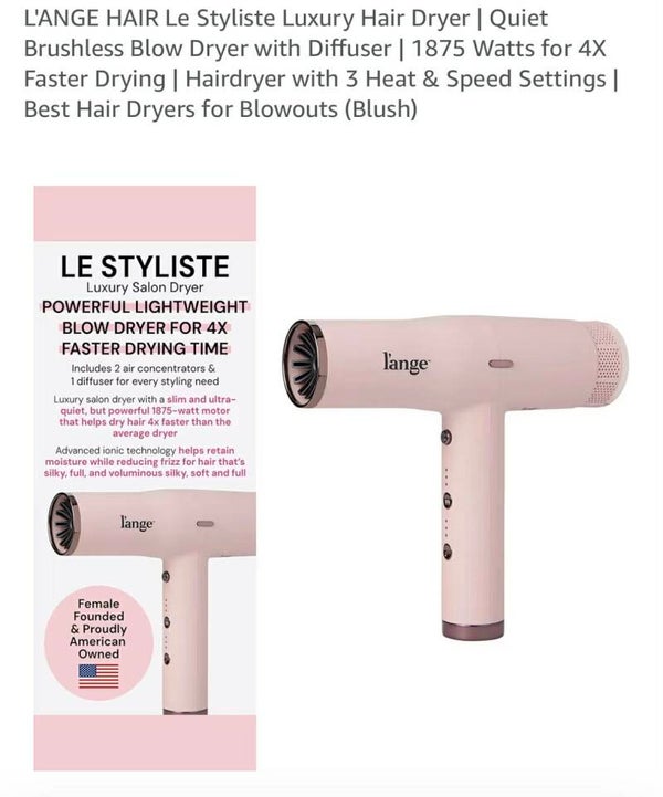L'ange le styliste luxury hair dryer set