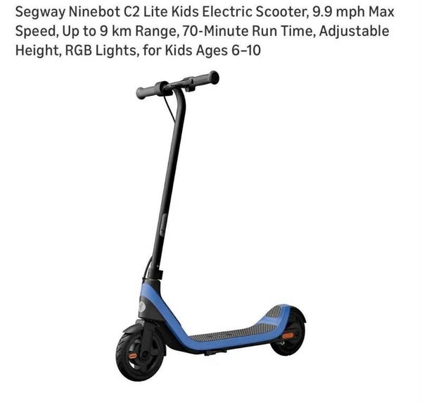 Segway Ninebot C2 Lite, blue, 9+