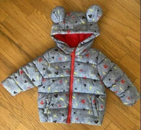 Disney Junior Mickey Mouse fleece jacket, size 6-12mths