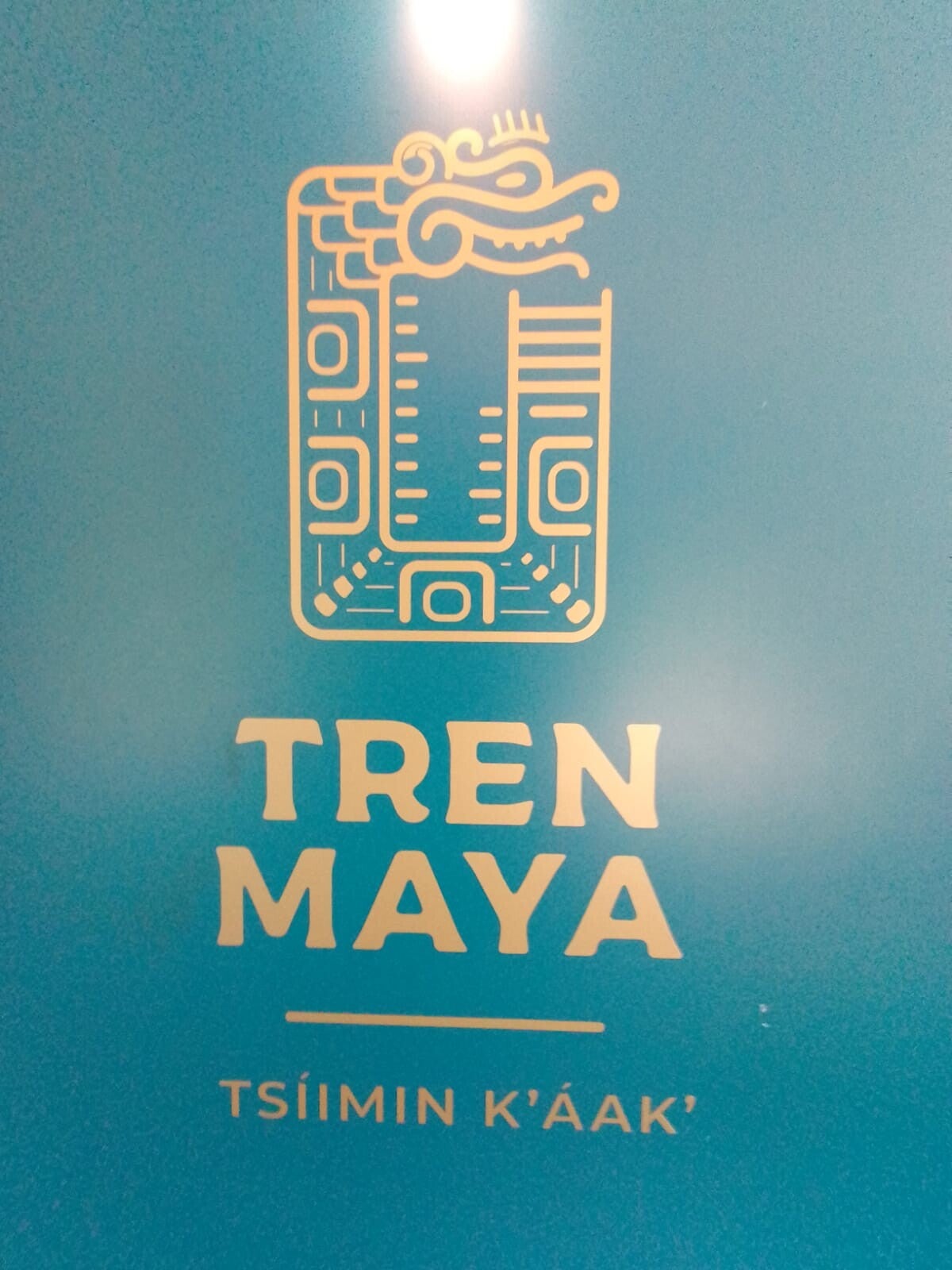 Logo of Tren Maya in Mexico