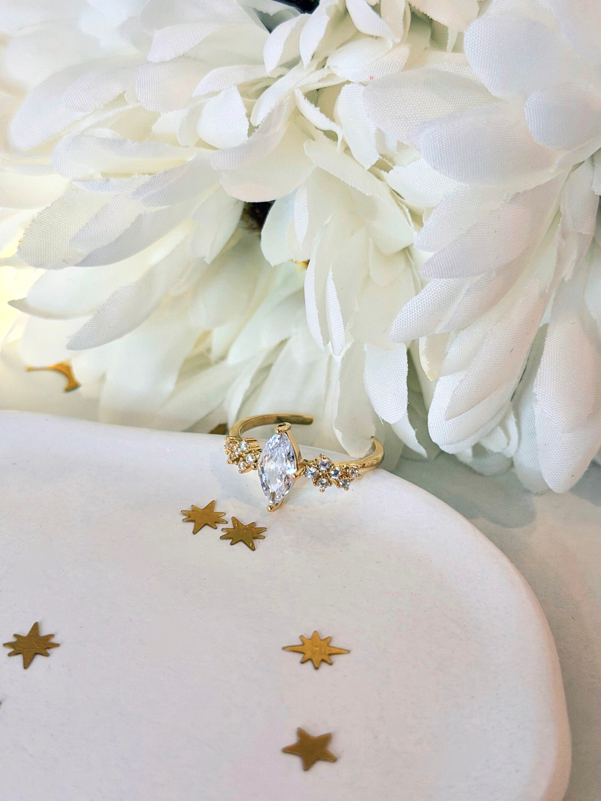 Französischer Zirkon‑Ring