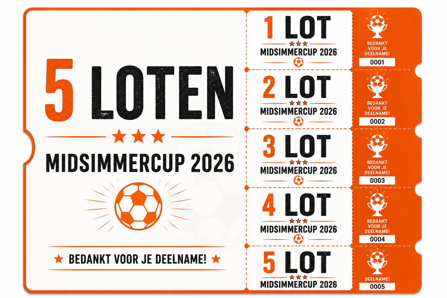 5 loten