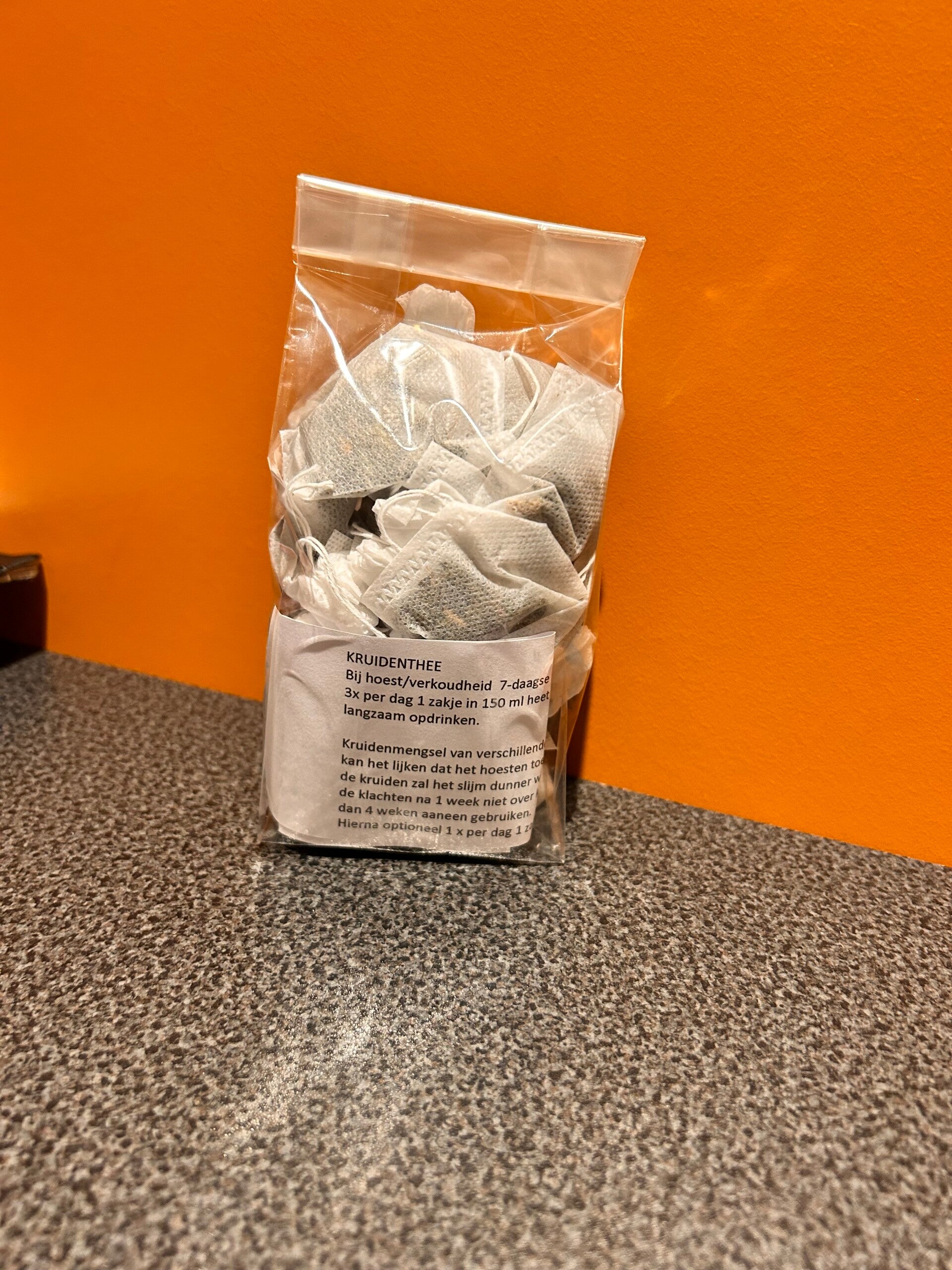 Kruidenthee bij hoest/verkoudheid