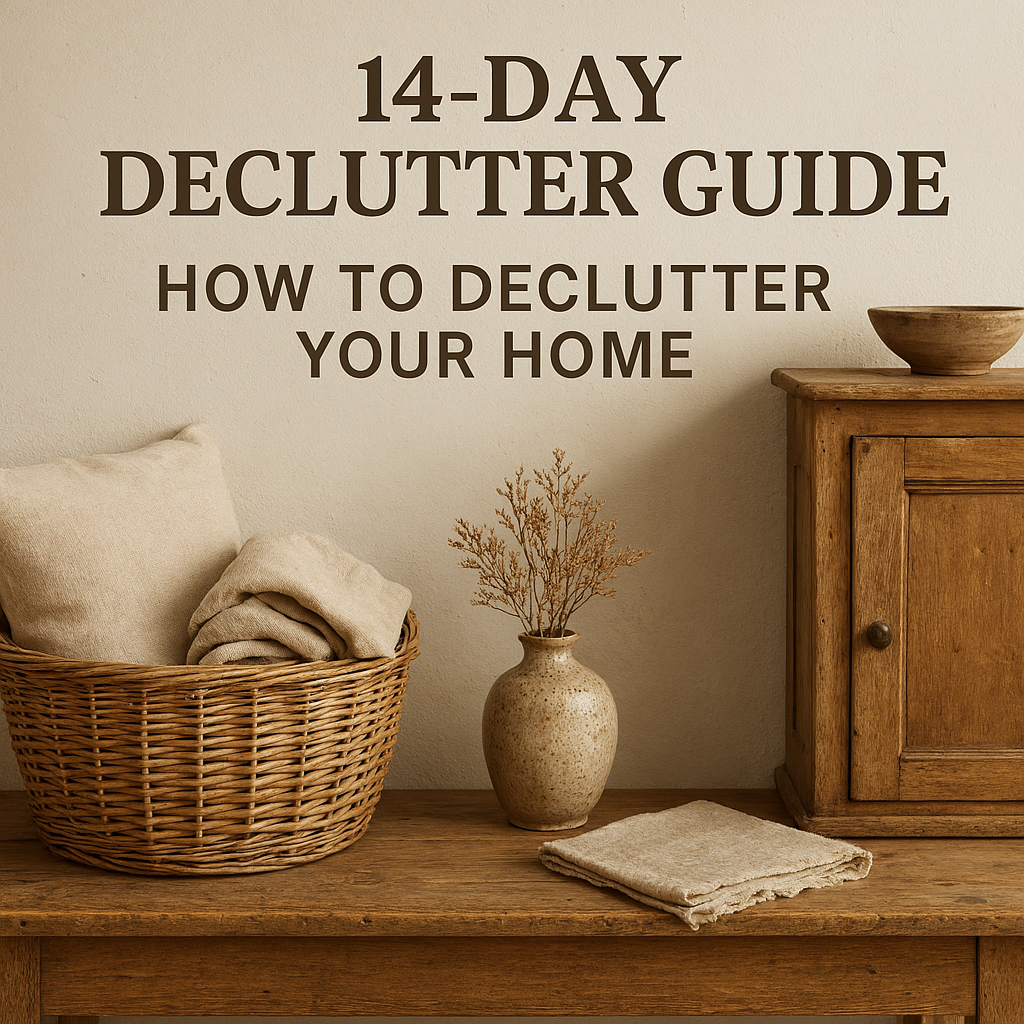 Farmhouse HomeDeclutter Guide
