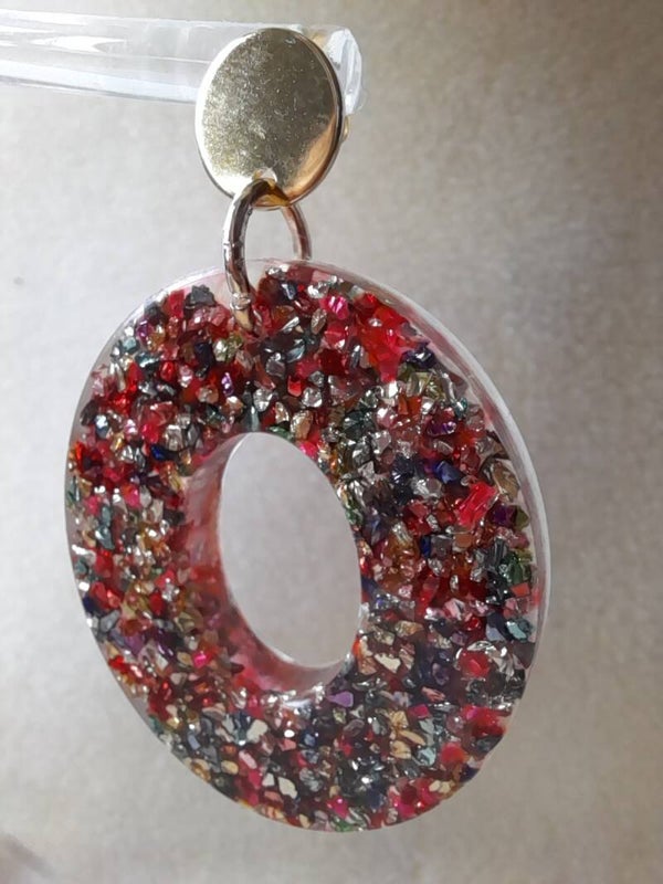 Epoxy Oorbellen Disco