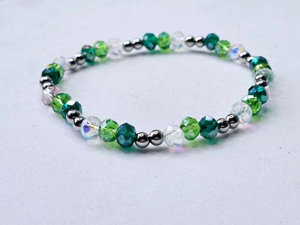 Armband Elastiek Facet 6mm Nr 5