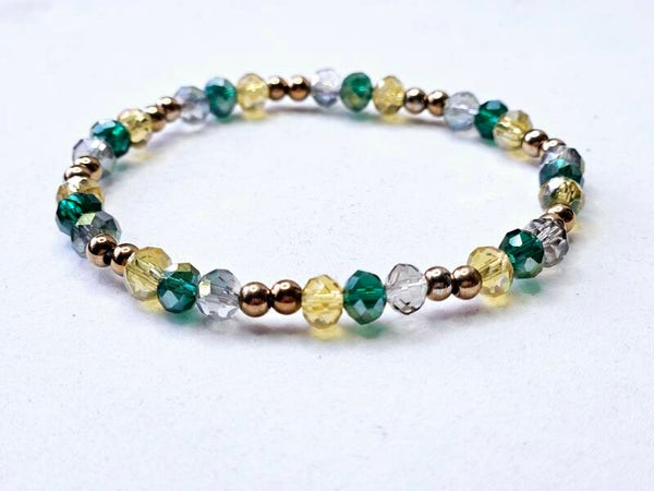 Armband Elastiek Facet 6mm Nr 8