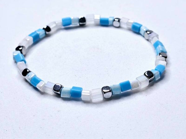Armband Elastiek Vierkant Nr 2