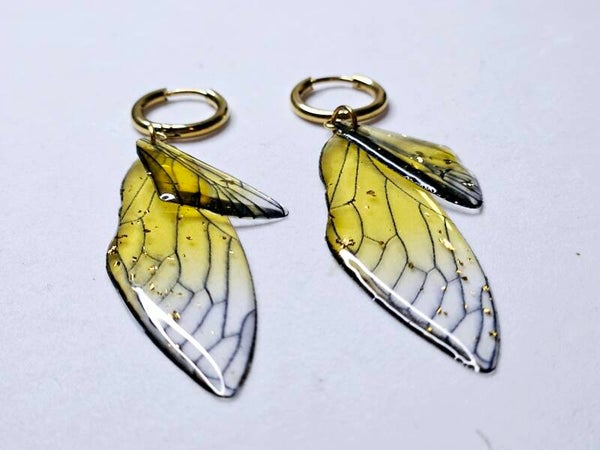 Vlinder Oorbel Ring Goud Nr 12