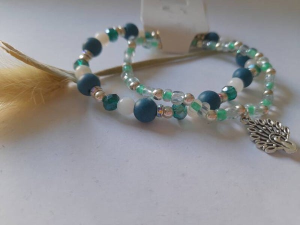 Handgemaakte Dames Armband met bedel