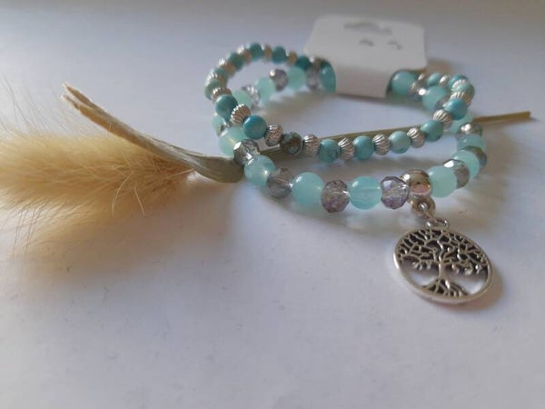 Handgemaakte Dames Armband met bedel