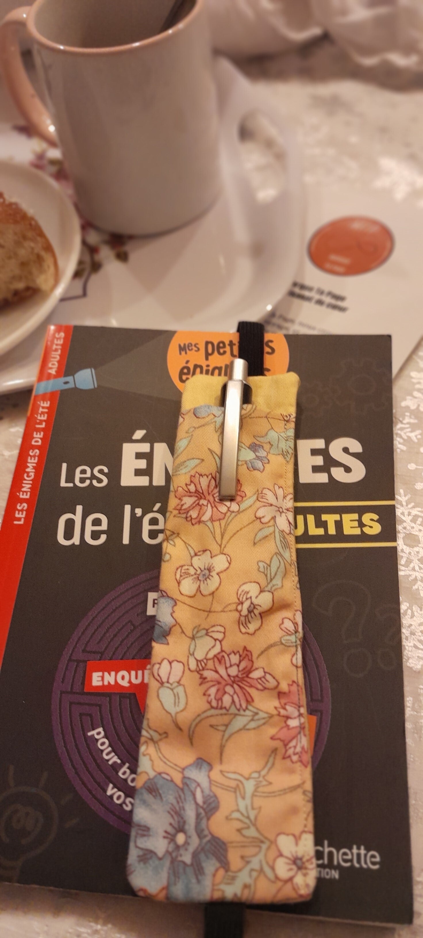 L'Enlaceur - Porte-style et Marque-page Elastique Collection Florale et Vitaminée