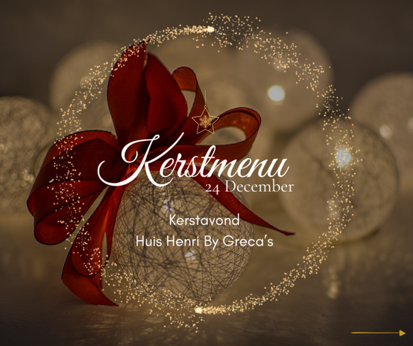 Kerstmenu - 24 december