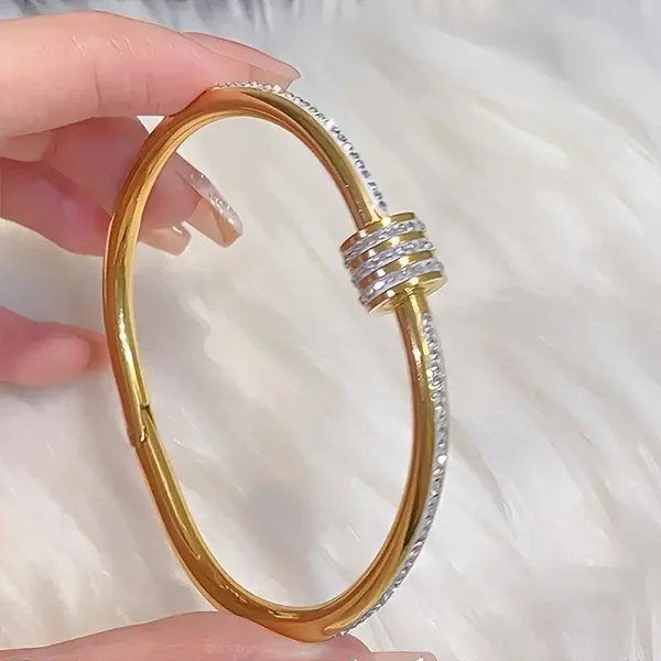Klassieke bangles met glinters