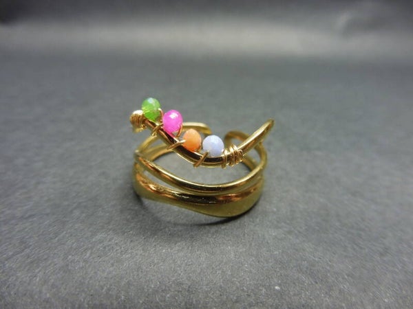 Meerkleurige ring
