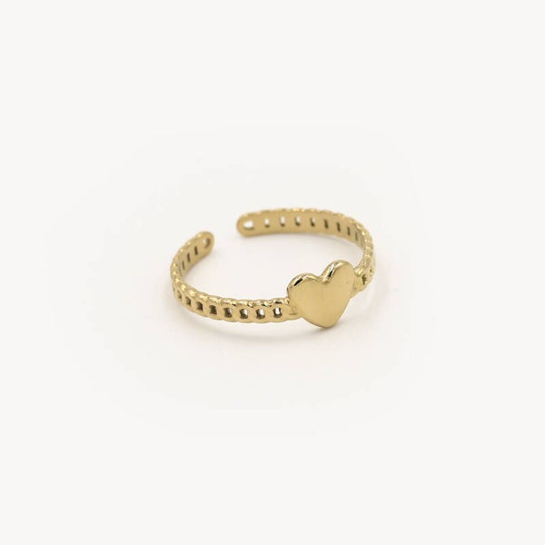 Ring met hart