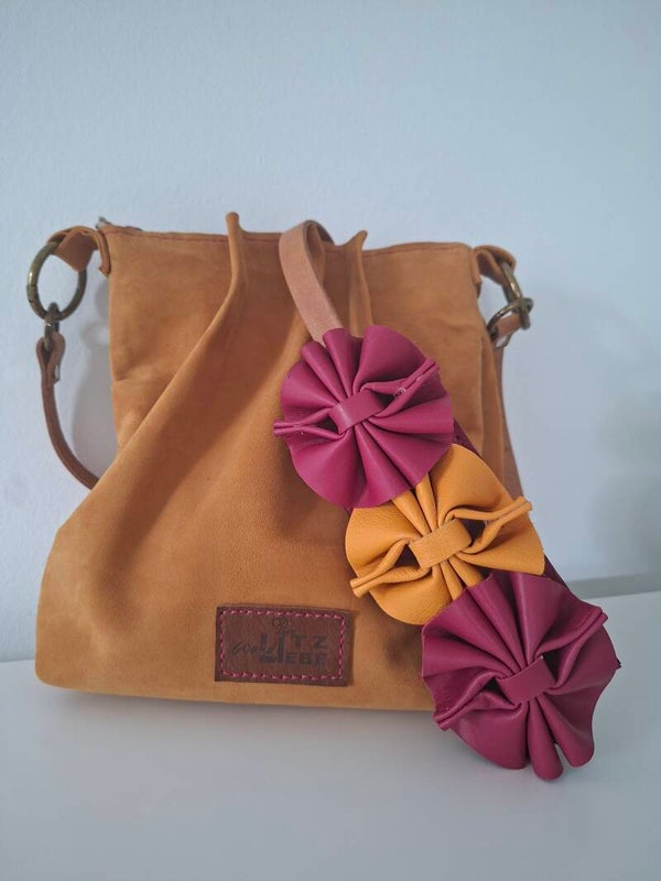 X-Body (oder Schulter-)Tasche "Flowers 2"