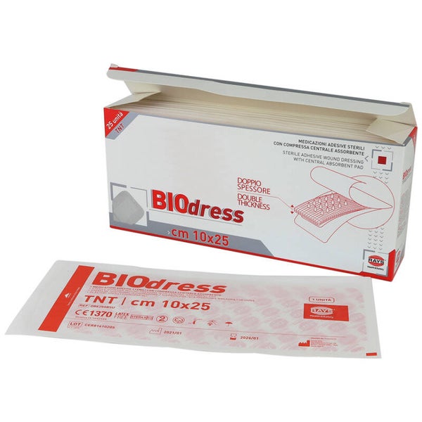 MEDICAZIONE ADESIVA 10x25 (prezzo a confezione da 25 pezzi)
