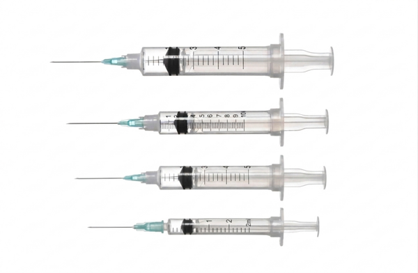 ​Siringhe Luer Slip Monouso Lamonea con Ago (2ml, 5ml, 10ml, 20ml)