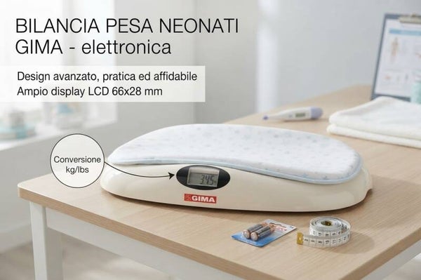 BILANCIA PESA NEONATI ELETTRONICA precisa