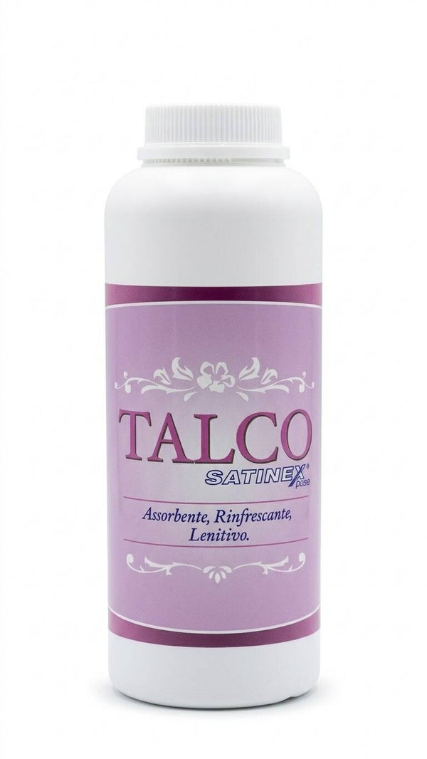 Talco Satinex Plus Assorbente Rinfrescante Lenitivo 250g Polvere da Toilette