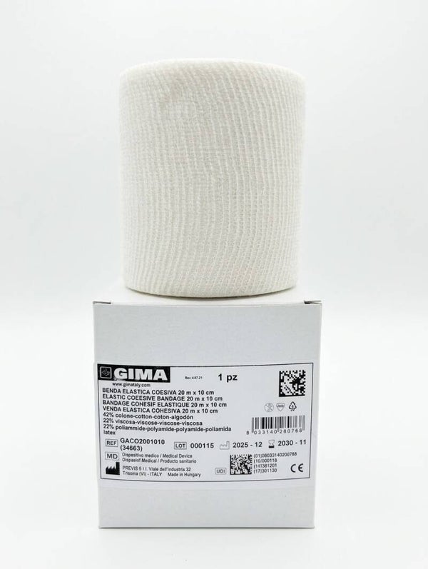 Benda elastica coesiva 10cm x 20 mt