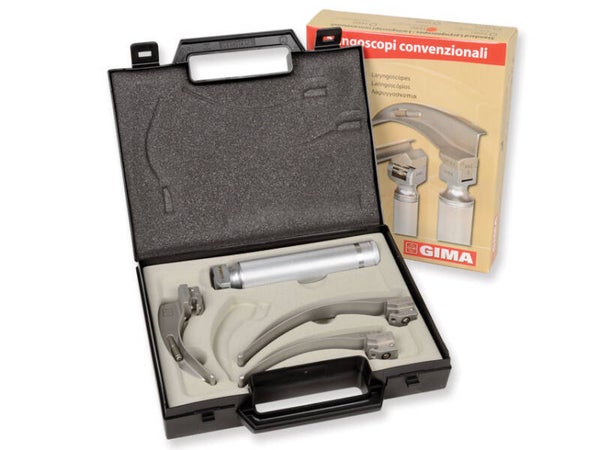 SET LARINGOSCOPIO 3 LAME - Lame Mc Intosh 2-3-4