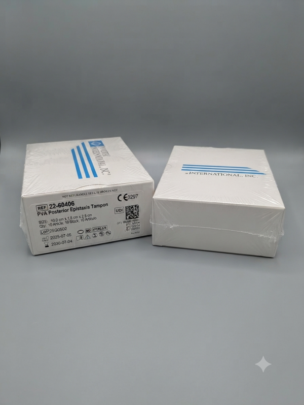 TAMPONE PER EPISTASSI POSTERIORE CON FILO MIS 10X1,5X2,5 CM CODICE 22-60406
