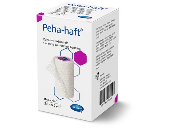 PEHA-HAFT BENDA ELASTICA COESIVA 4 m x 8 cm - latex free