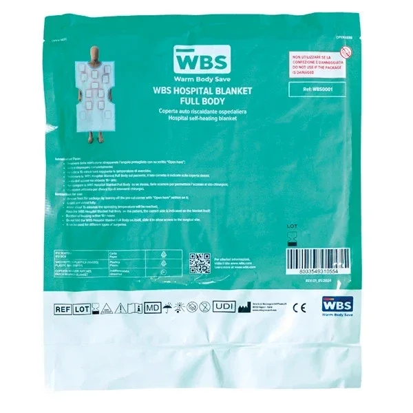 ​Coperta Auto-Riscaldante Ospedaliera WBS Hospital Blanket Full Body - WBS0001