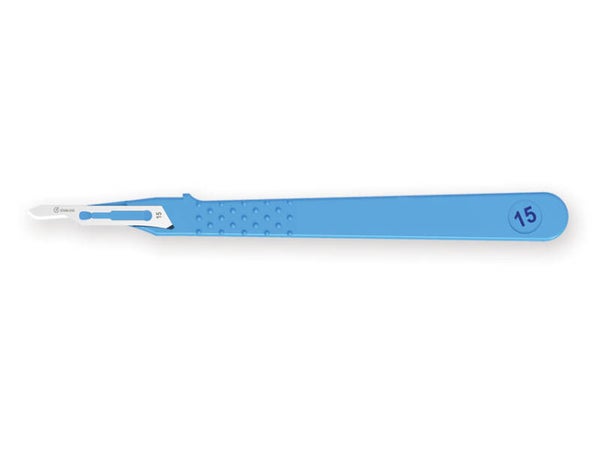 BISTURI MONOUSO STERILE FIG 15 (prezzo a confezione da 10 pezzi