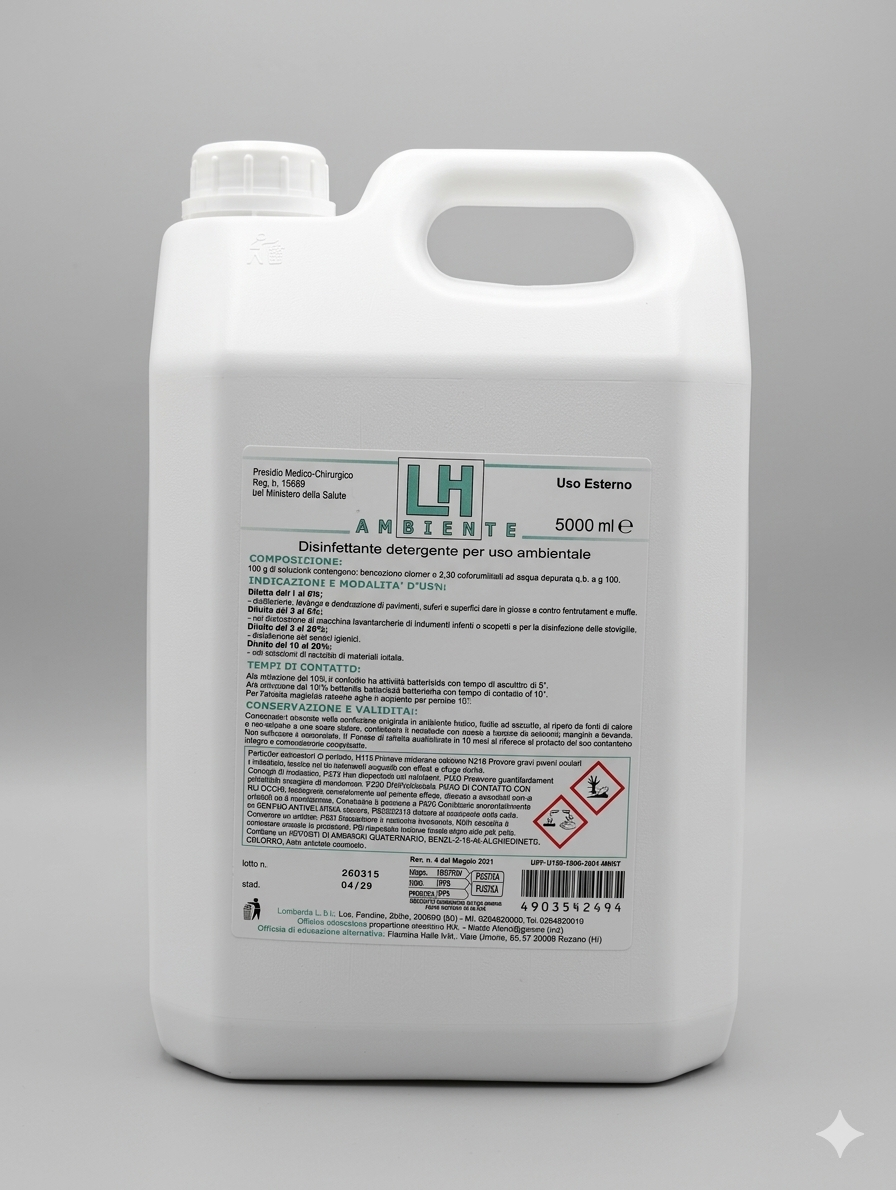 LH AMBIENTE TANICA DA 5 LT
