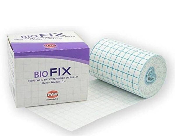 ​Cerotto in TNT BioFix per Fissaggio Estensibile 10cm x 10m e 20cm x 10m