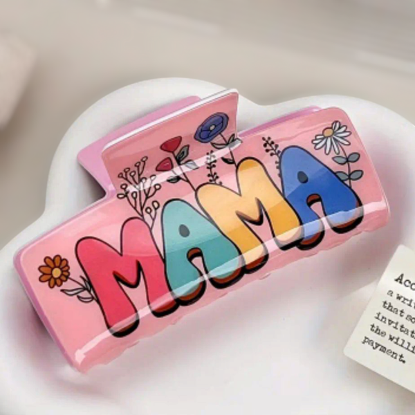 Retro Haarklammer - Mama Blush