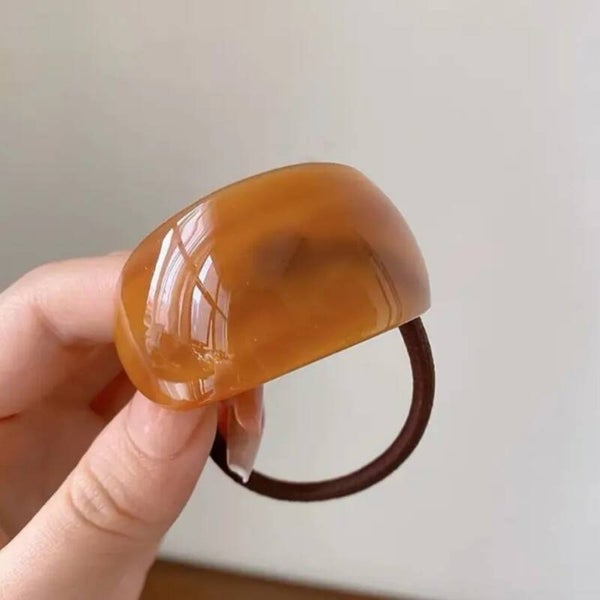 Elegantes Vintage Haargummi - "Lumière Loop"