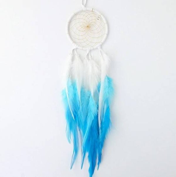 3" Turquoise Ombre Dream Catcher
