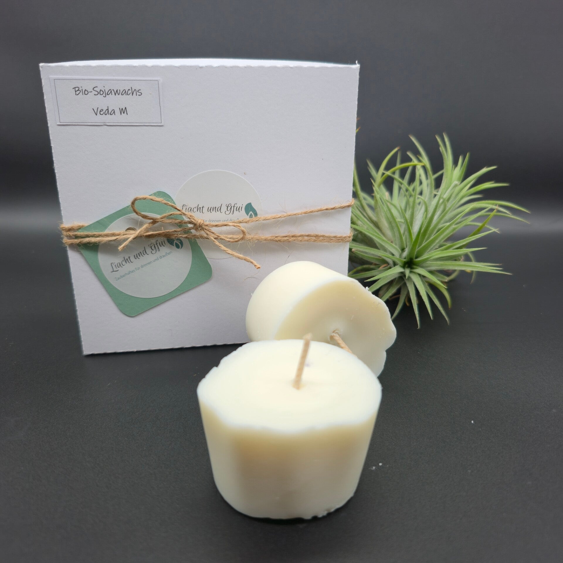 Nachfüllkerzen für Kerzenschale "Veda" Größe M