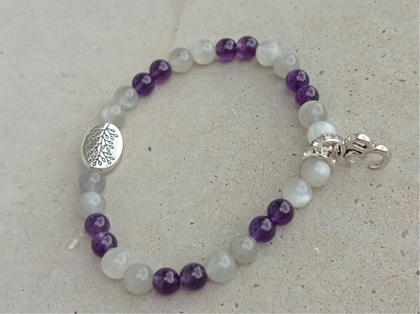 Bracelet 17 cm  "Équinoxe Lunaire"