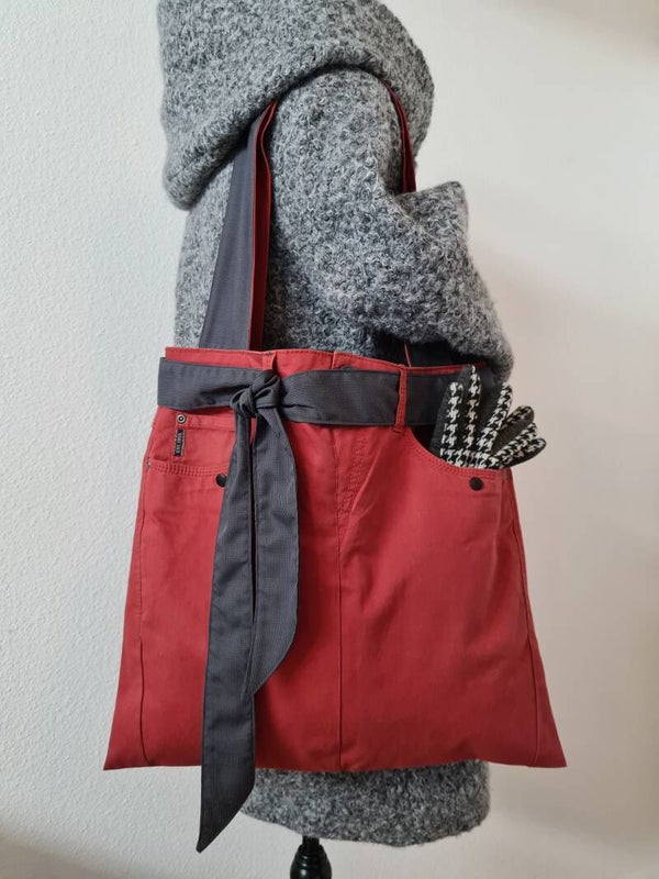 Upcycling Shopping-Tasche