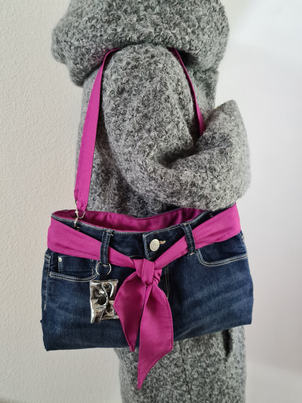 Jeans-Handtasche