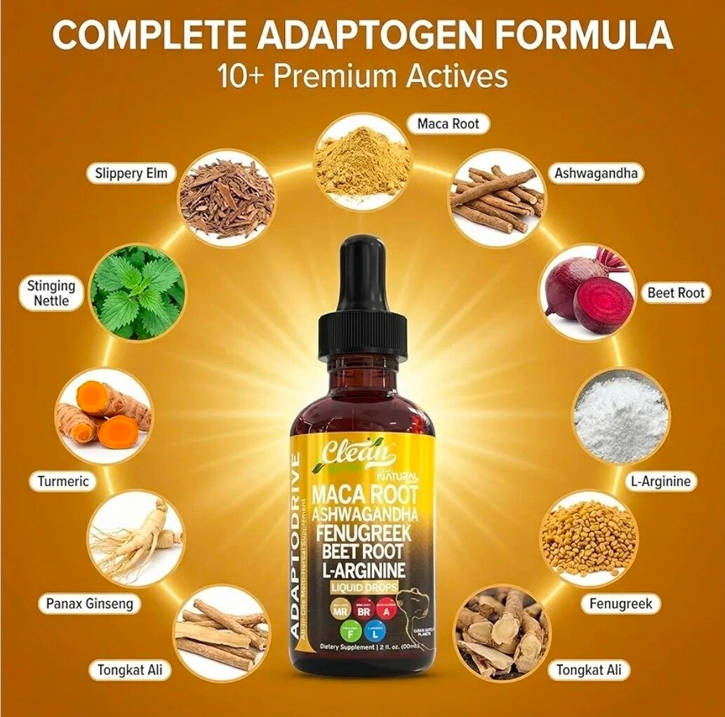 MACA ROOT, ASHWAGANDHA, FENURGREEK,BEET ROOT & L'ARGININE