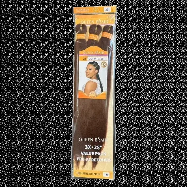 Queen Braid 3X · 28 inch · 3X pack