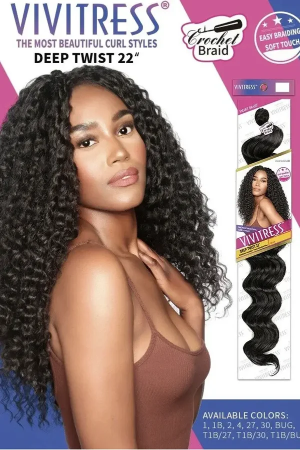 Vivitress Deep Twist · 22 inch · Single bundle