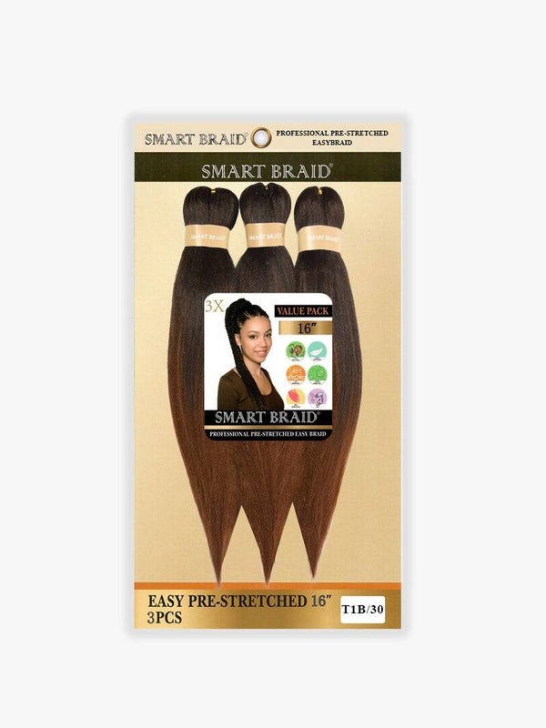 Smart Braid Ombré Auburn · 16 inch · 3X pack