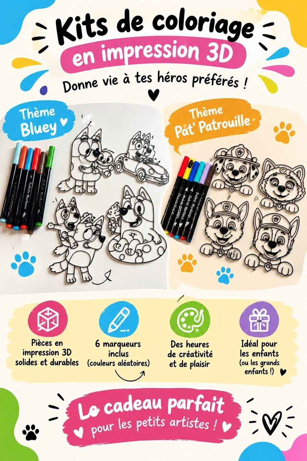 Kit de Coloriage