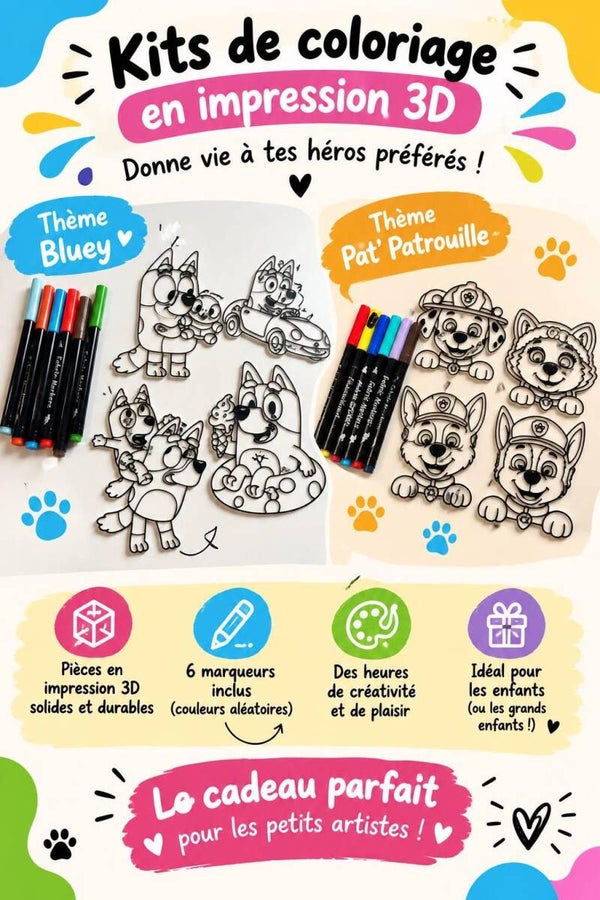 Kit de Coloriage