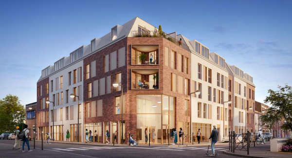 NEORESID (59) FACHES-THUMESNIL-LILLE LMP NEUF Appart. du Type 1 au Type 1 Bis Renta. 4.00 %