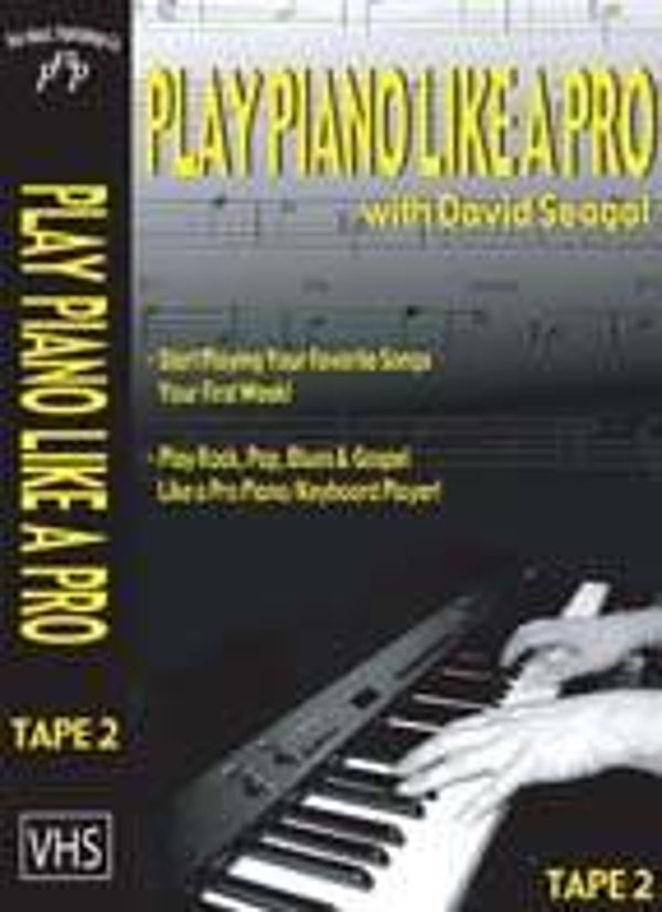 "Play Piano Like a Pro"- 4 hour video plus Chord charts and attachments.